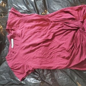 Cute burgundy shirt